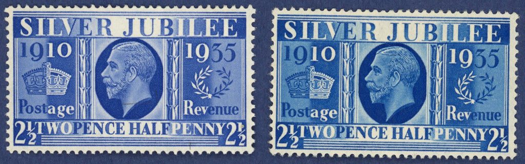 Great Britain 1935 2½d Prussian Blue, SG456a