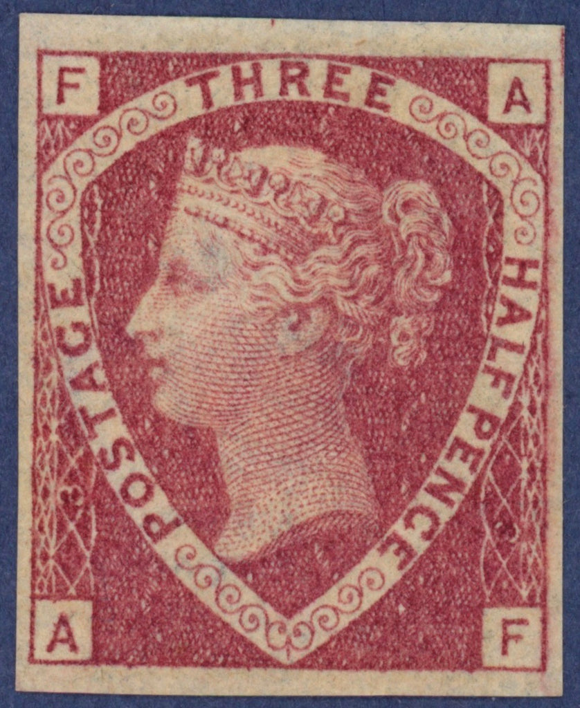 Great Britain 1870 1½d rose red Plate 3 imprimatur, SG51var