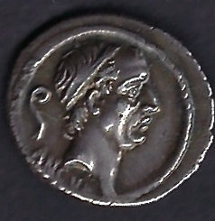 Faustus Cornelius Sulla (56BC), Silver Denerius.
