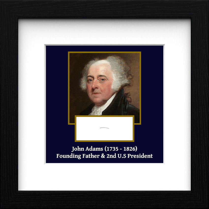 President John Adams Authentic Strand of Hair
