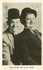 Laurel and Hardy signed photo postcard