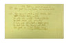 Madonna handwritten lyrics to Cry Baby