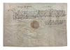Queen Mary Tudor signed Royal document