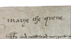 Queen Mary Tudor signed Royal document