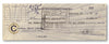 Marilyn Monroe autographed bank cheque