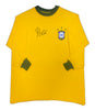 Pele signed 1970s Brazil football shirt