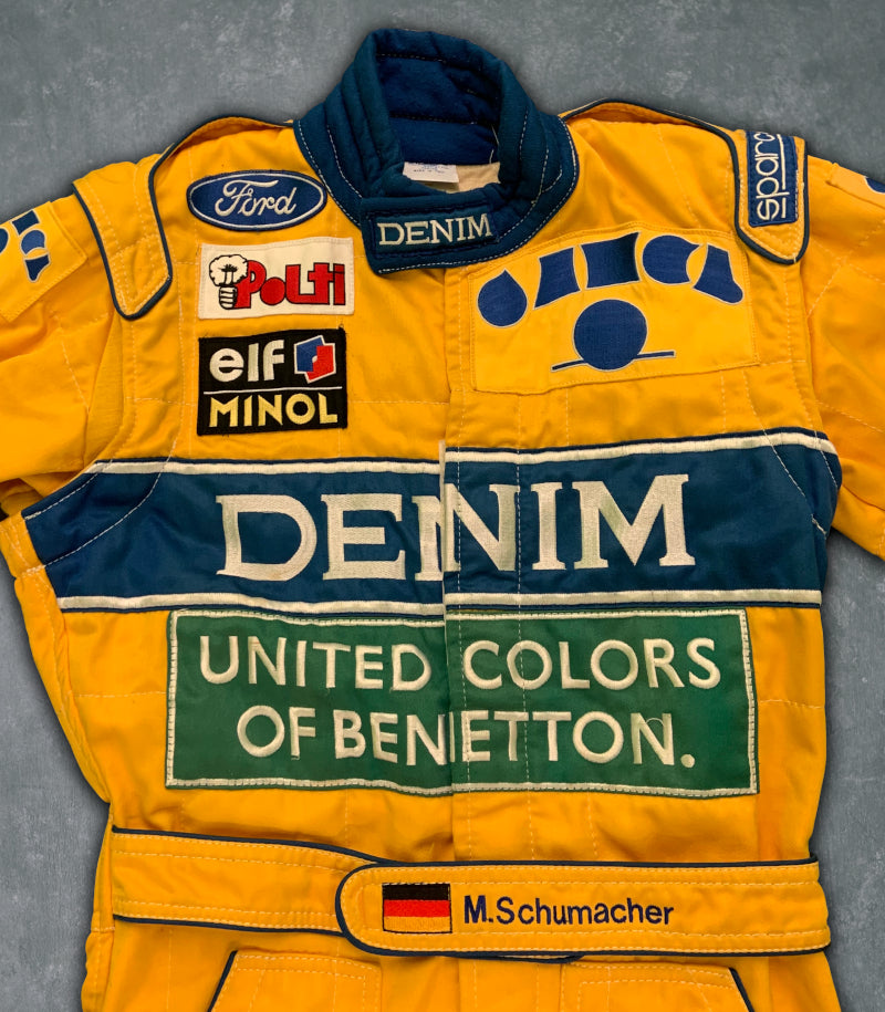 Michael Schumacher 1993 Benetton-Ford racing suit