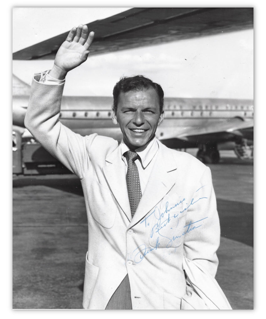 Frank Sinatra signed photograph