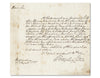 George Washington handwritten signed letter