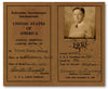 Orville Wright signed pilot license
